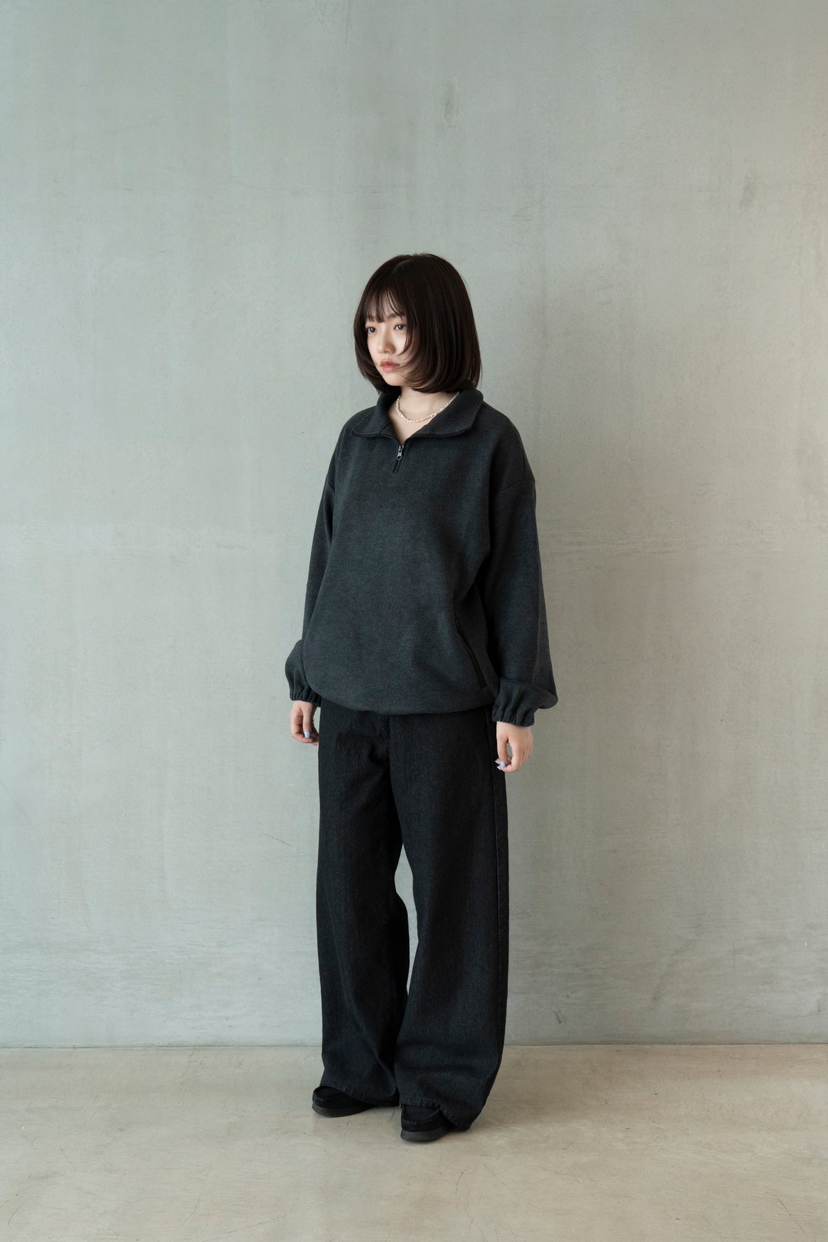 half zip fleece