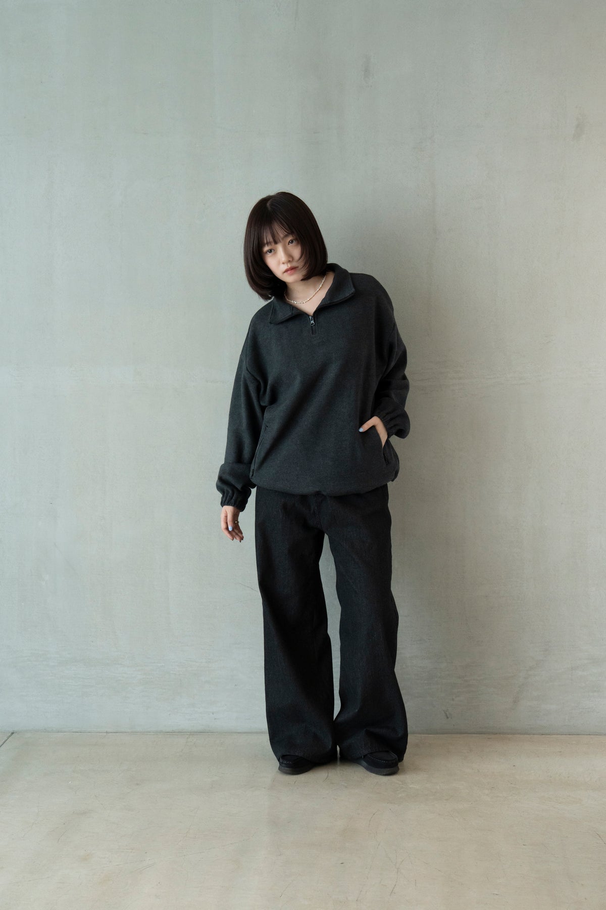 half zip fleece