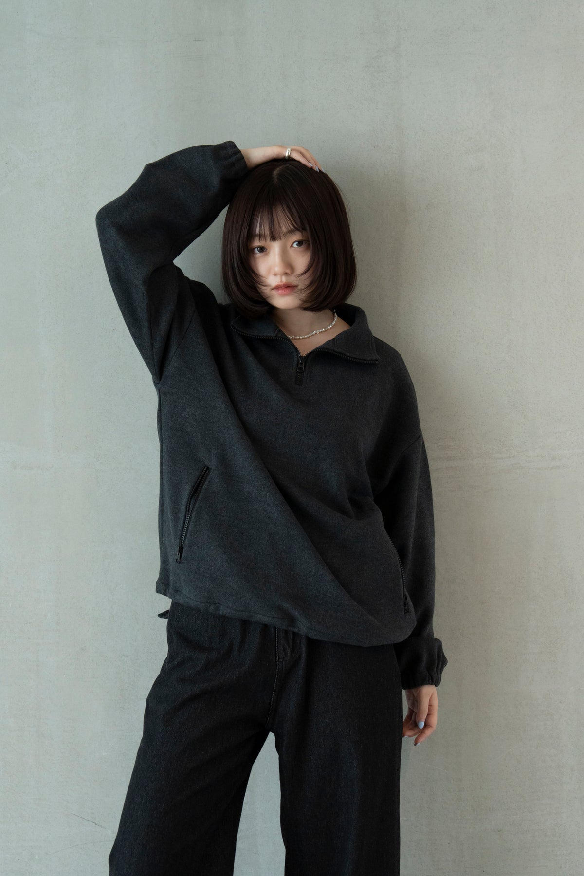 half zip fleece