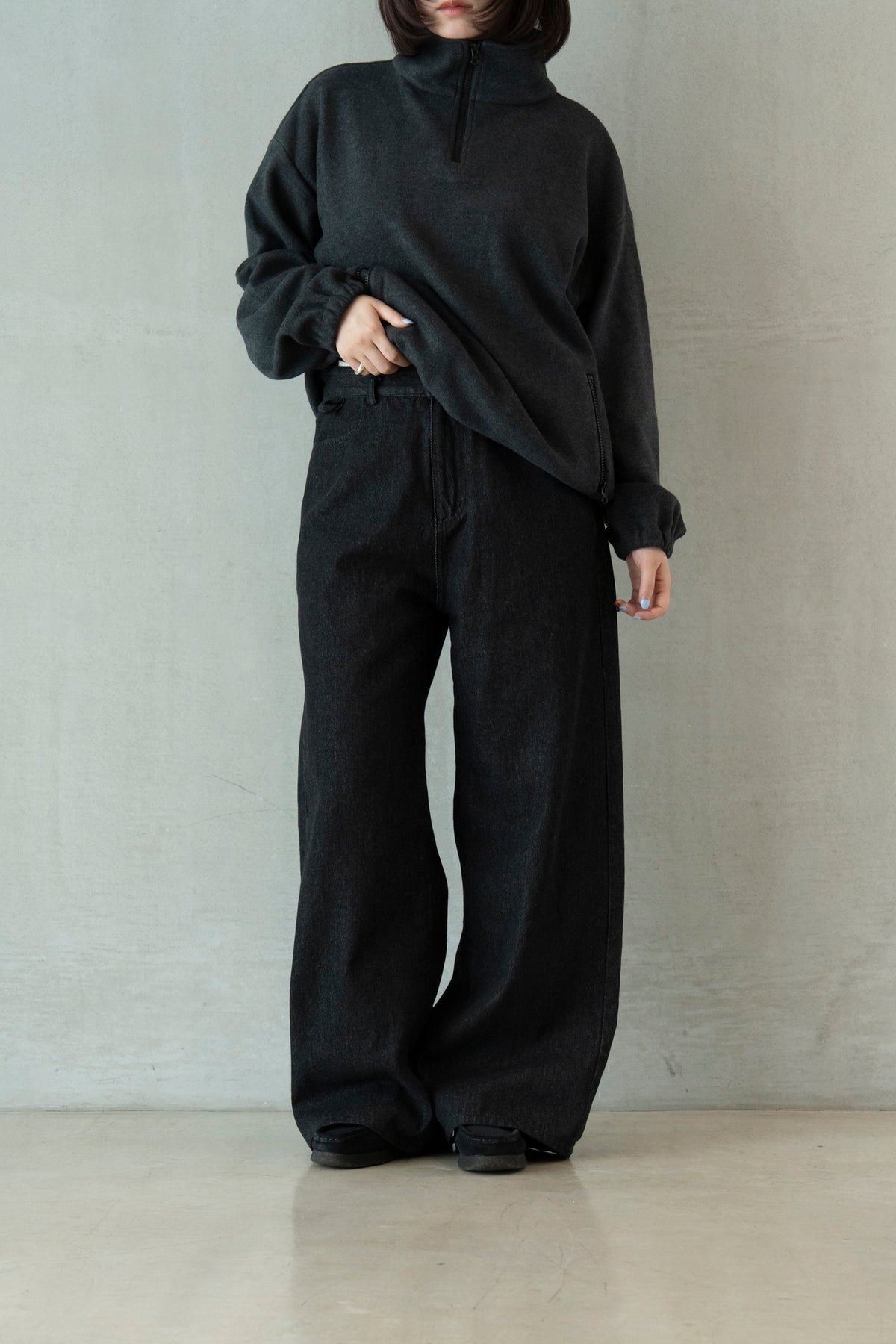 half zip fleece