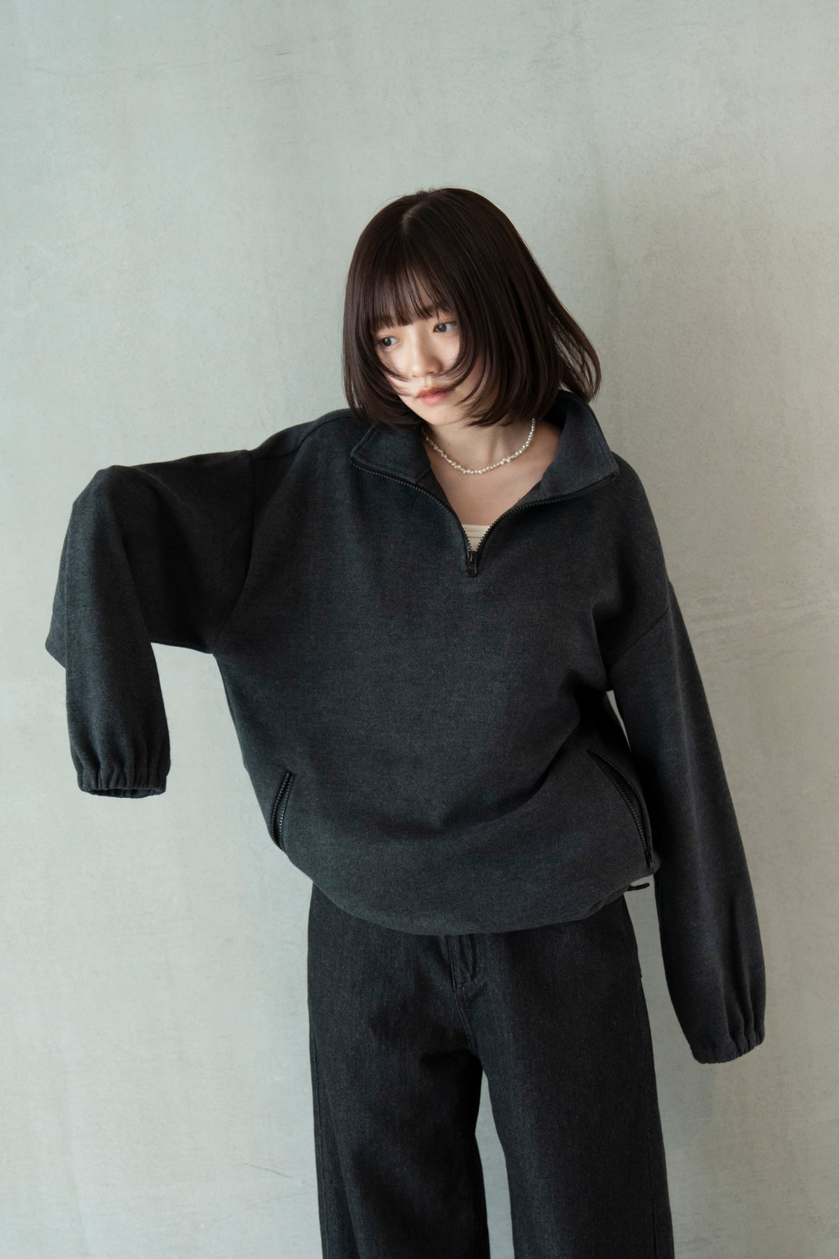 half zip fleece